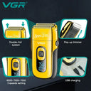 VGR Rechargeable 3 Speed Beard Hair Electric Shaver for Men