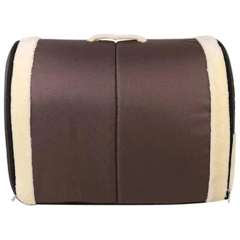 Soft Cozy Dog Cave Bed With Removable Cushion Warm Nest