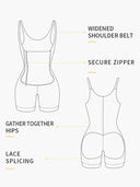 Shapewear Bodysuit for Plus Size Comfort