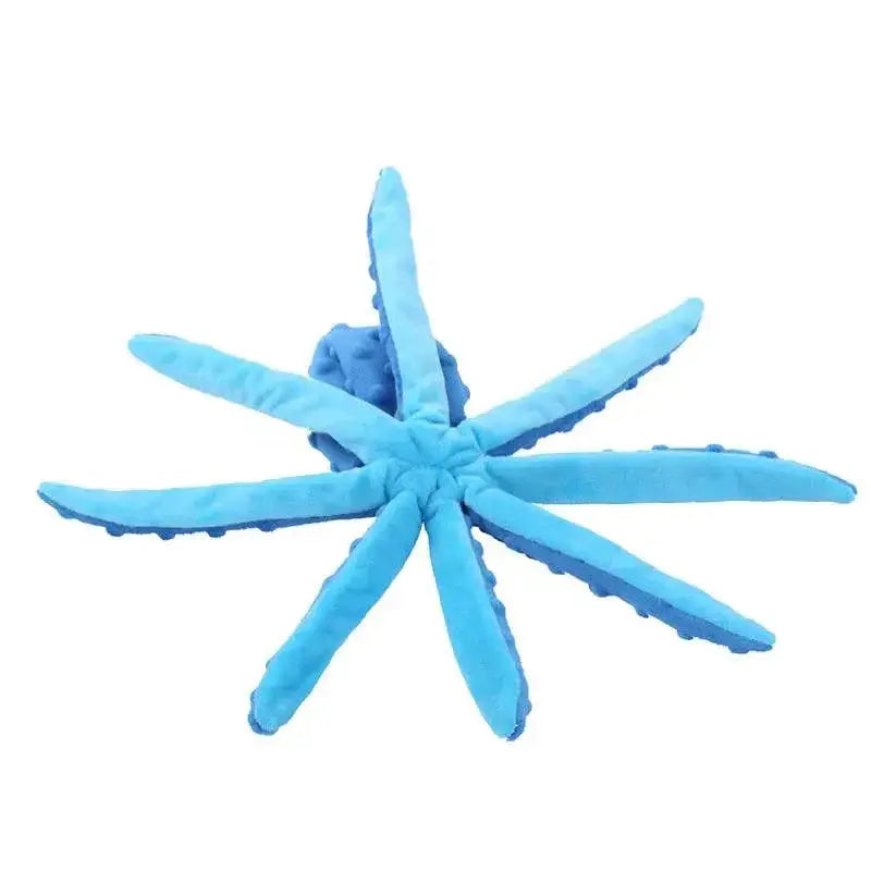 Octopus Shell Interactive Plush Toy for Cats and Dogs