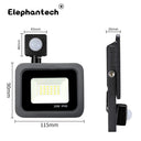 LED PIR Motion Sensor Floodlight Security Outdoor Spotlight