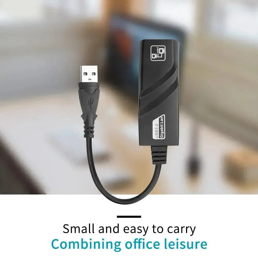 USB C To Ethernet Adapter 1000Mbps Fast Network Card Windows