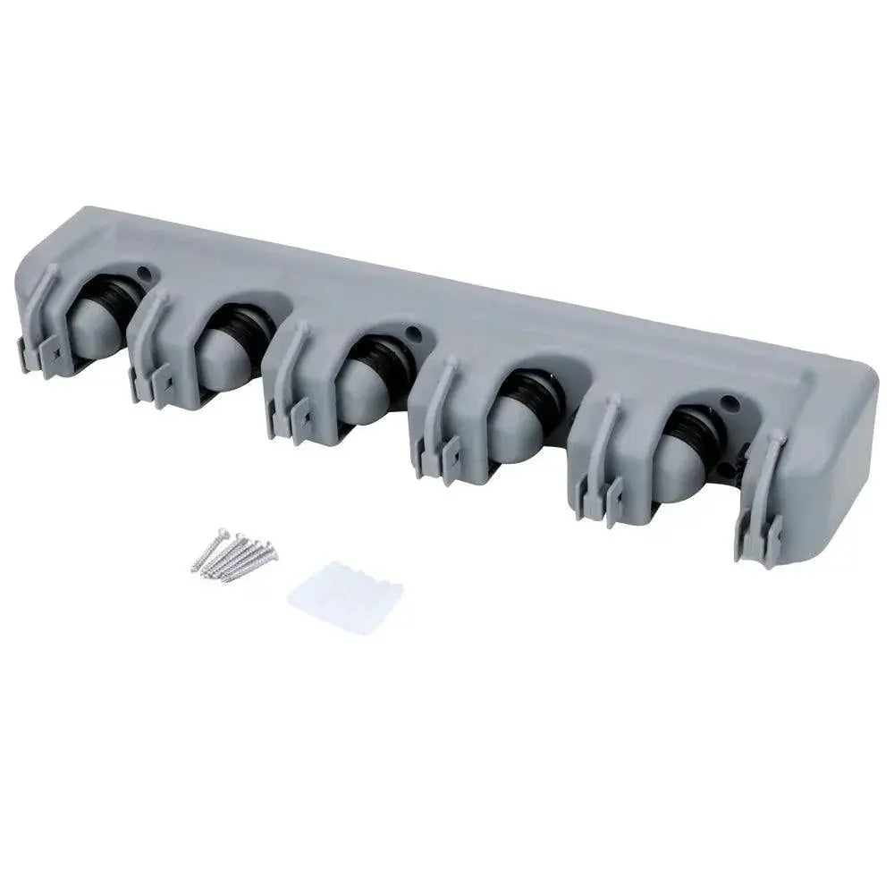 Cook Shaped Broom Mop Holder Kitchen Wall Storage Organizer