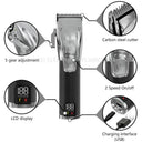 Cordless Barber Clipper for Precise Cuts