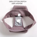 Cotton High-Waisted Thongs Seamless Comfort and Style Set