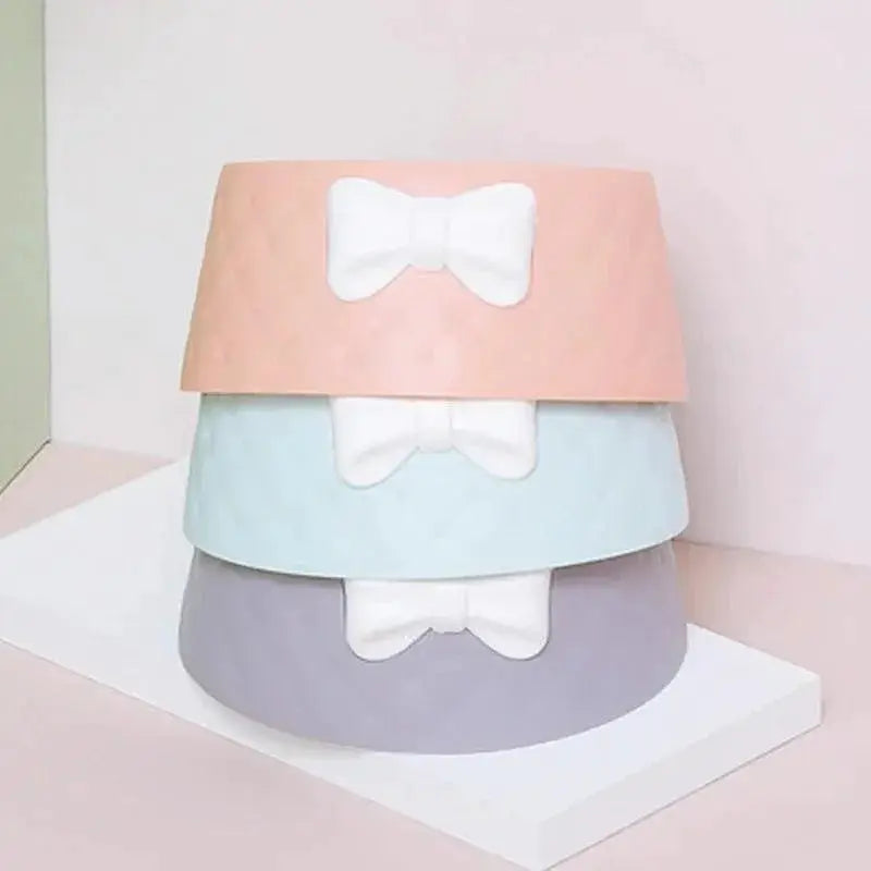 Elegant Bowknot Pet Feeding Bowl For Dogs And Cats