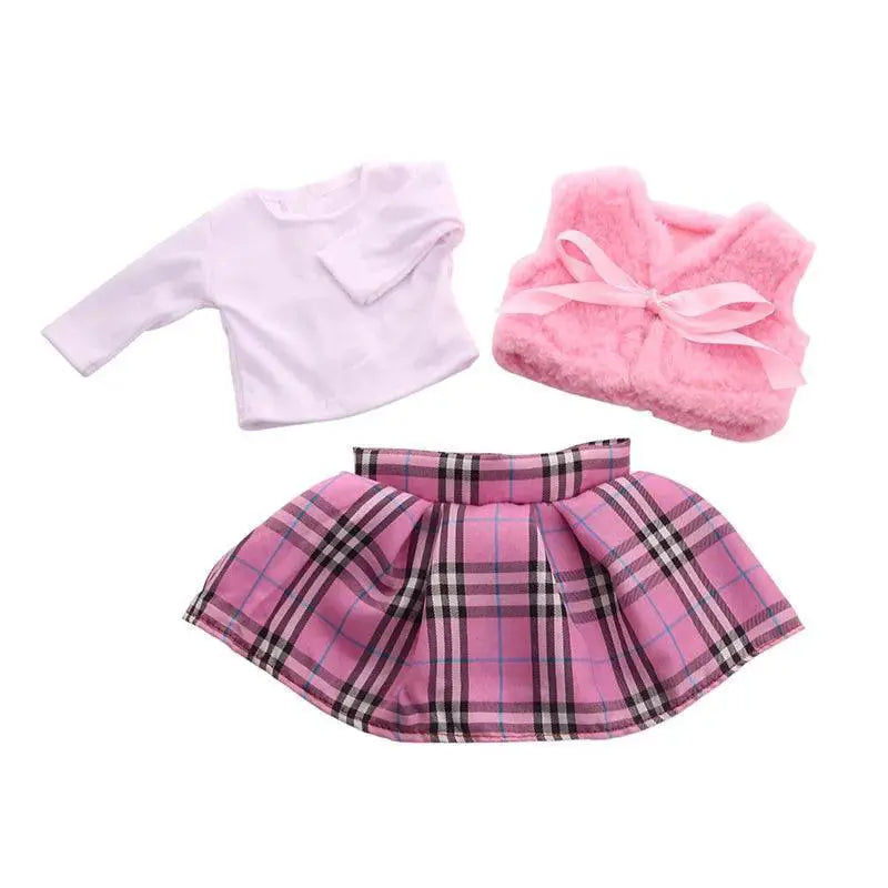 Reborn Doll Fashion Set Trendy Clothes For 16-18 Inch Dolls