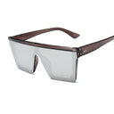 Unisex Oversized Square Sunglasses with UV Protection Fashion