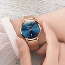 Olevs Women Rose Gold Quartz Watch