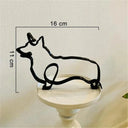 Durable Metal Dog Sculpture For Pets