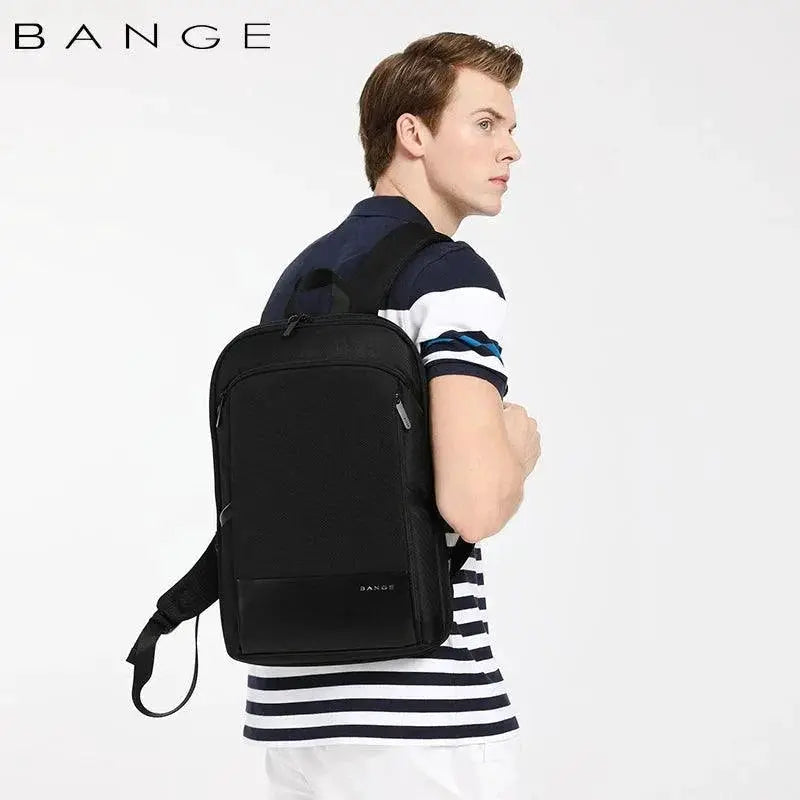 Bange Waterproof Fifteen Point Six Inch Laptop Backpack Men