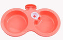 Double Hanging Pet Cage Bowls Automatic Water Feeder Supplies