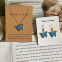 Butterfly Pendant Necklace: Cute & Colorful Jewelry for Women