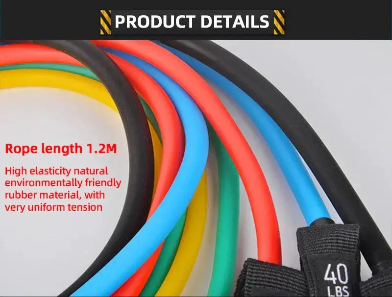 Versatile Bands Kit for Home Fitness — product view 13