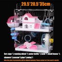 Acrylic Hamster Cage for Small Pets