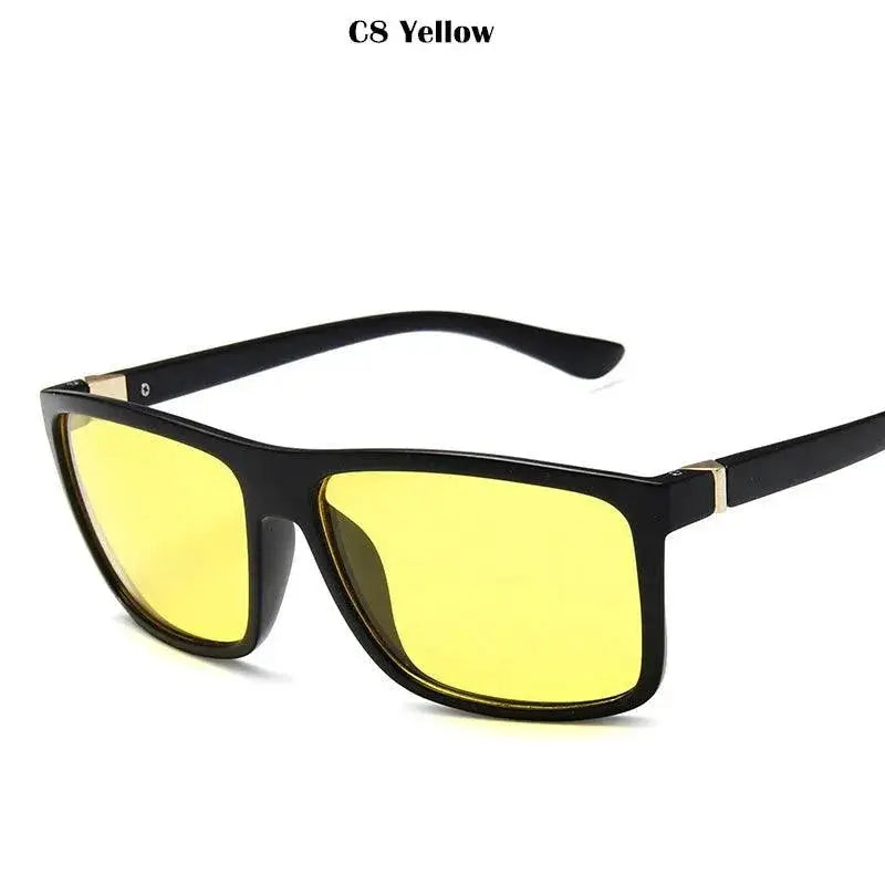 Men's Classic Square Sunglasses 2024 With UV400 Protection