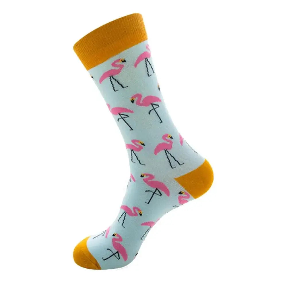 Whimsical Animal Cartoon Crew Socks For Men And Women
