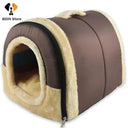 Pet Cave Bed for Small Pets with Cushion