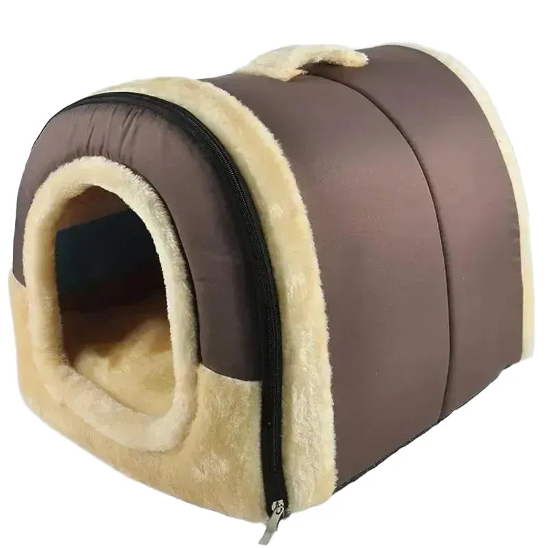 Pet Cave Bed for Small Pets with Cushion — A Hot