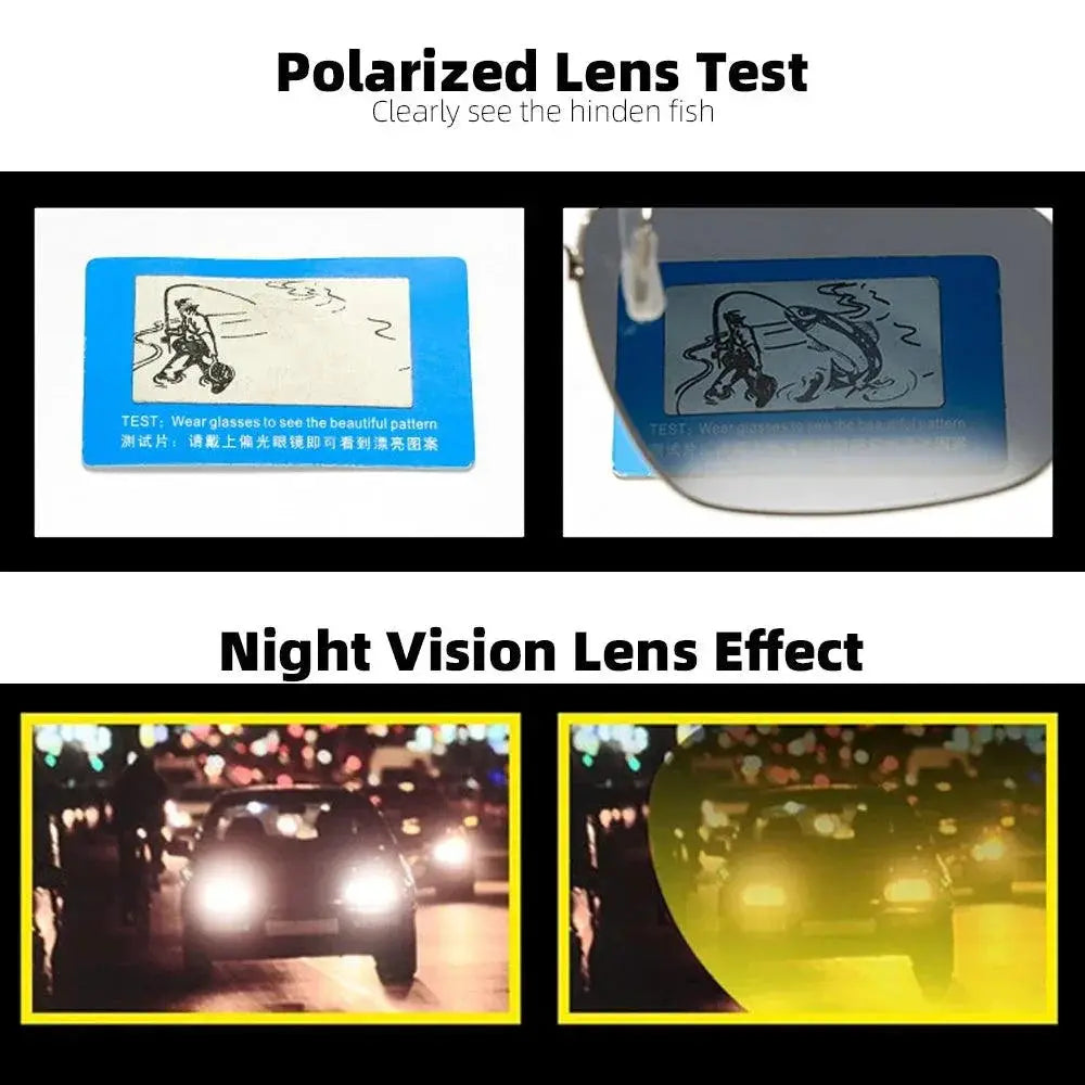 Polarized Clip On Sunglasses UV400 Protection Men And Women