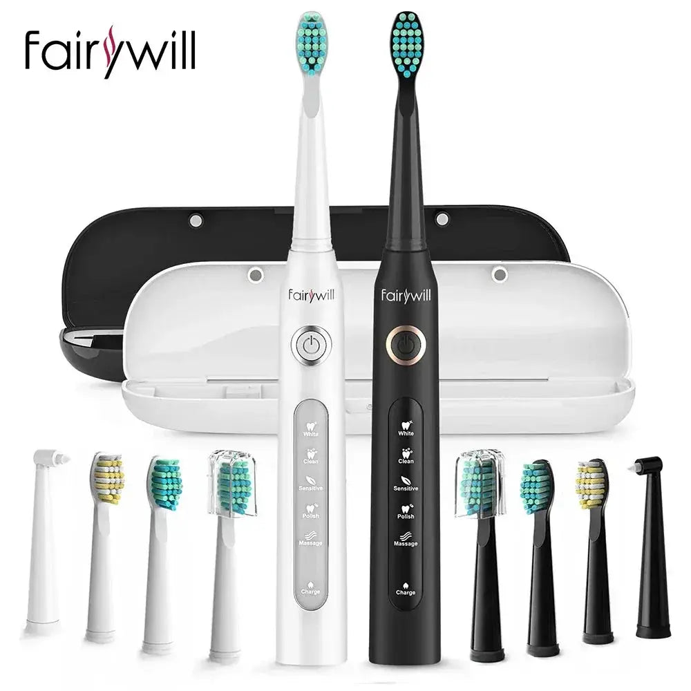 Fairywill Sonic Electric Toothbrushes for Adults Kids 5 Modes
