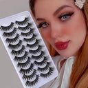 Glamorous 3D Mink False Eyelashes Bundle for Every Occasion