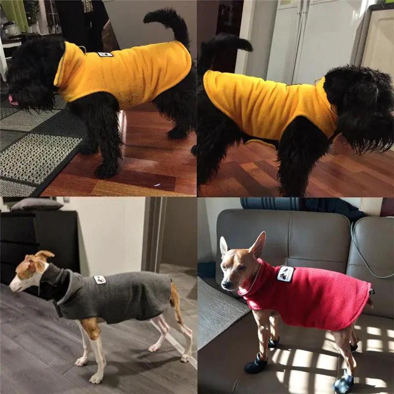 Reflective Dog Jacket For Night Safety And Cozy Comfort