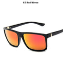 Men's Classic Square Sunglasses 2024 with UV400 Protection