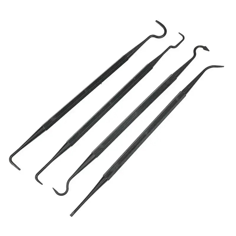 Double End Steel Wire Brush And Nylon Pick Gun Cleaning Kit