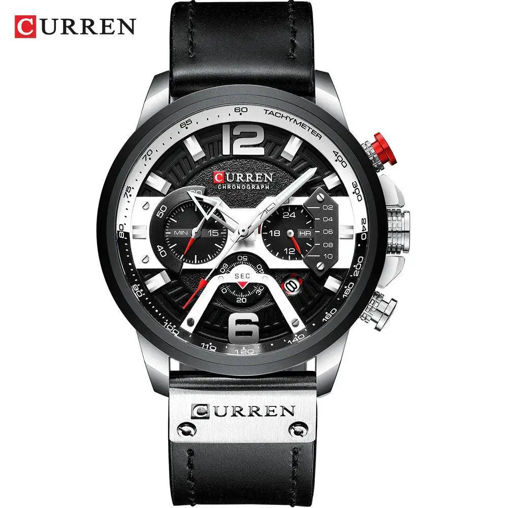 Precise Chronograph Watch for Men Daily Military — product view 10