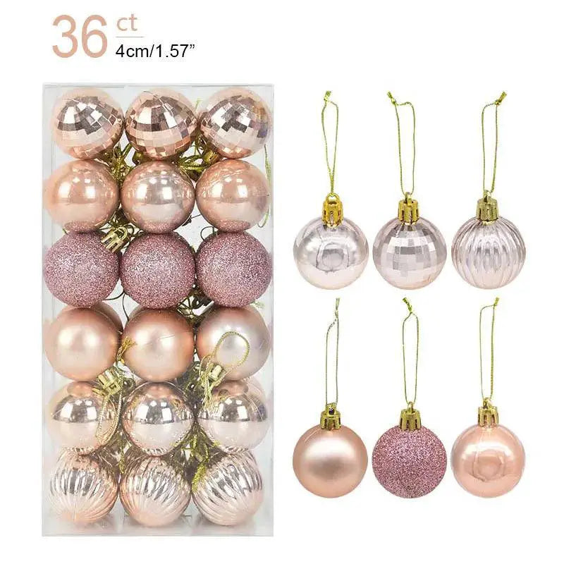 Deluxe Christmas Ornament Set Vibrant Holiday Decor