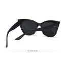 Vintage Cat Eye Sunglasses For Women Oversized Designer Shades