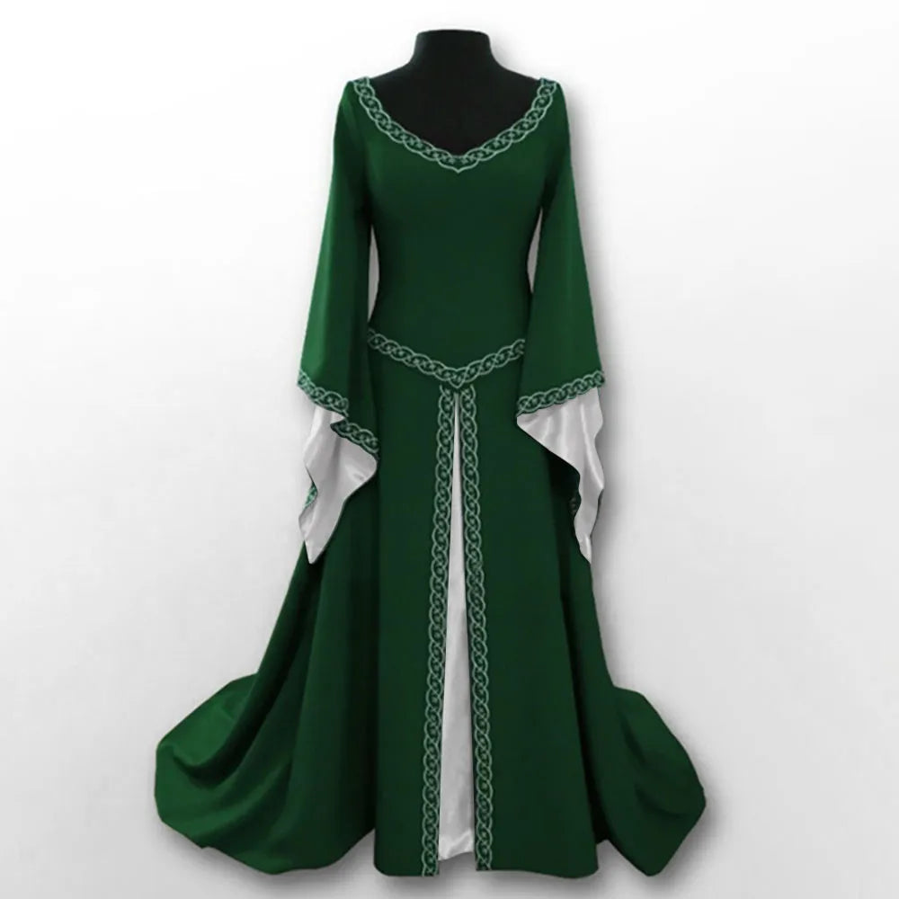 Medieval Flare Sleeve Costume Dress