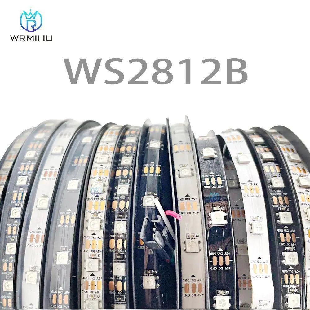 Smart LED Pixel Strip Light 5m Roll Customizable RGB