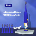 For Children Electric Toothbrush Cartoon Pattern Kids Ultrasonic