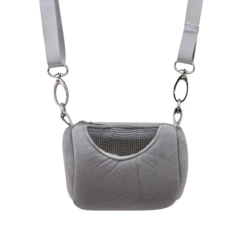 Soft Cozy Mesh Pet Carrier Bag For Hamsters And Squirrels