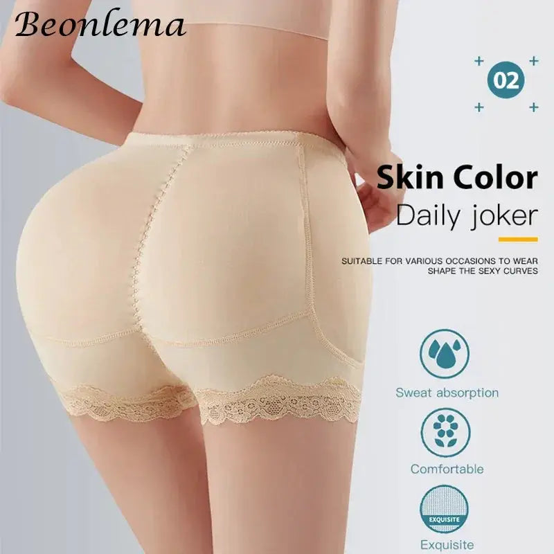 Curvy Control Panties With Removable Pads Seamless Shaper