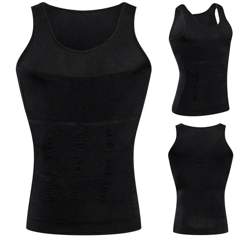 Men Slimming Body Shaper Waist Trainer Cincher Tummy Control