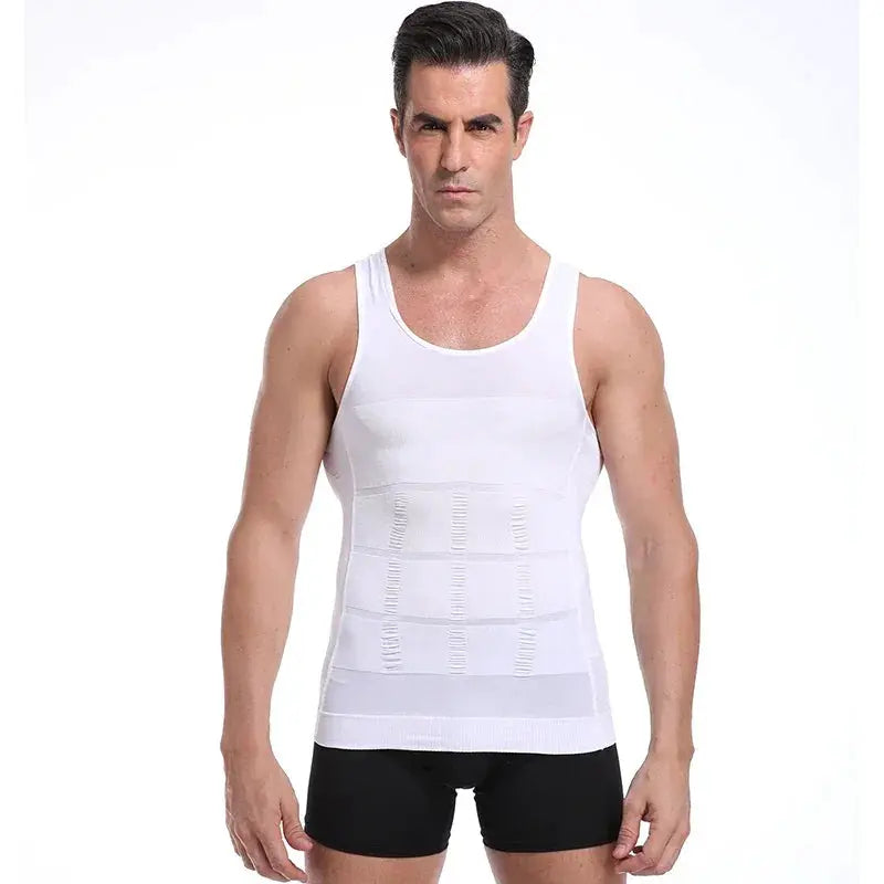 Men Slimming Body Shaper Waist Trainer Cincher Tummy Control
