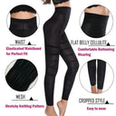 High Waist Anti Cellulite Compression Leggings Tummy Control