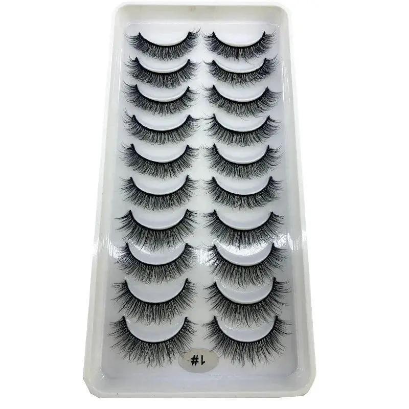 Luxurious 3D Mink False Eyelashes Variety Pack Handmade