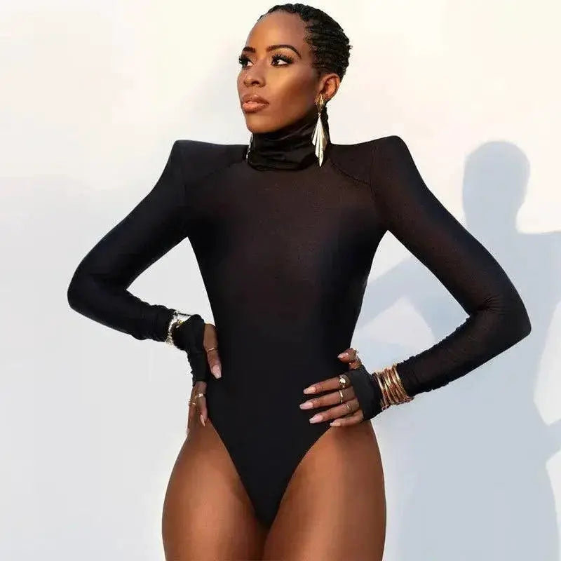 Purple Long Sleeve Fitness Jumpsuit For Women Gym Gear