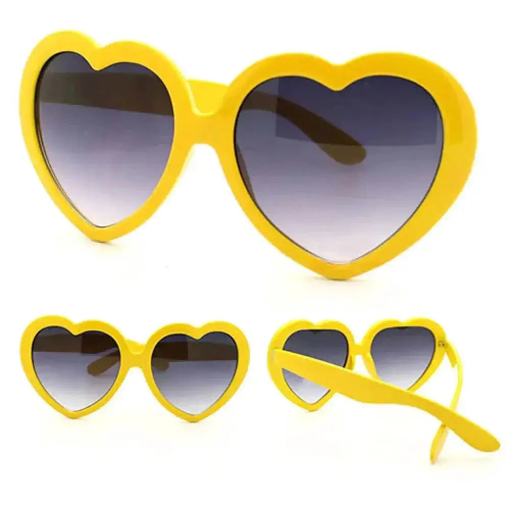 Trendy Heart Shaped Womens Sunglasses For Summer Fun