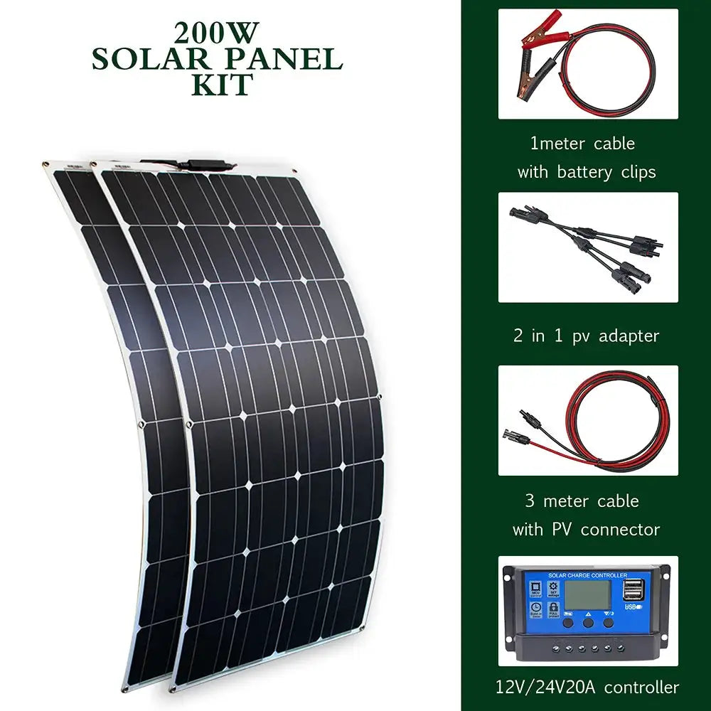 Flexible Solar Panel RV Kit — product view 9
