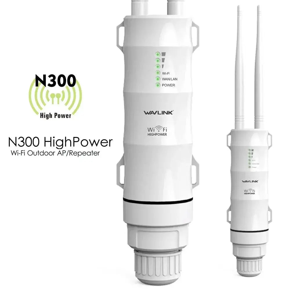 Outdoor WiFi Repeater Extends Coverage — AC 300 WiFi Repeater
