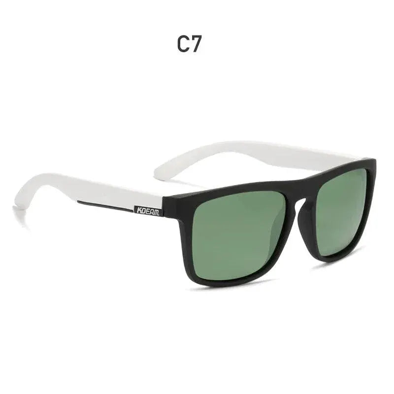 KDEAM Polarized Sunglasses For Men Classic Square Frame