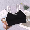 Cotton Sports Bra: Stylish Crop Top for Gym and Fashion