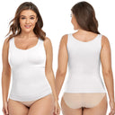Plus Size Tummy Control Shapewear with Built-in Bra
