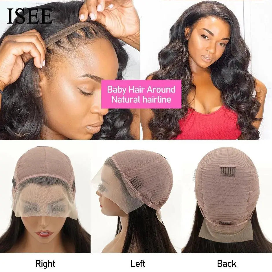 Peruvian Body Wave Lace Part Wig Premium Human Hair
