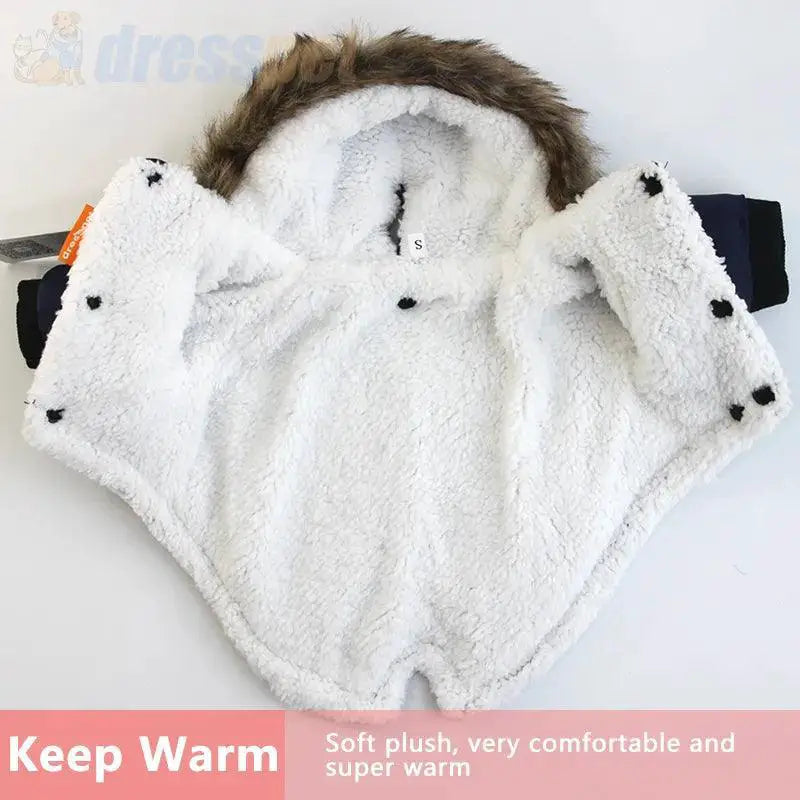 Winter Dog Coat Waterproof For French Bulldog And Chihuahua